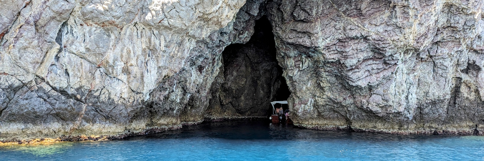Boat Trip to the Grotta Azzurra ("Blue Grotto") in Taormina