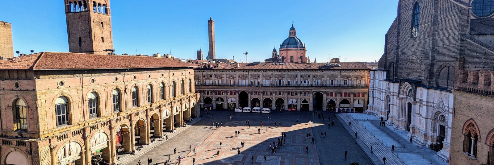 Piazza Maggiore in Bologna