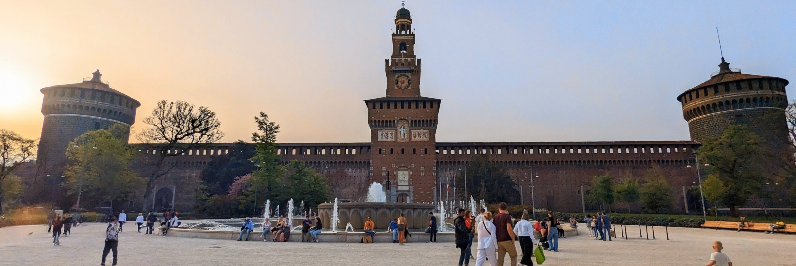 Sforza Castle in Milan