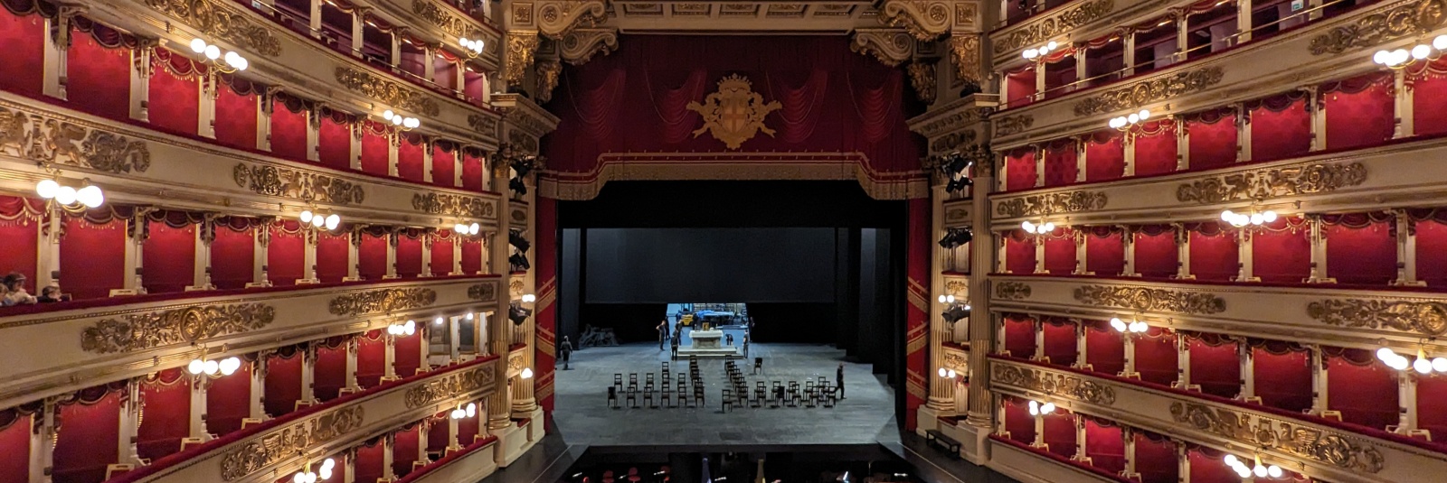Visiting La Scala Theatre in Milan