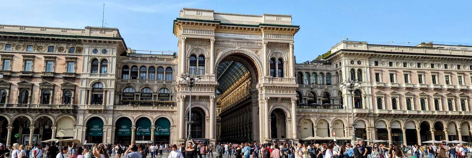 Galleria Vittorio Emanuele II in Milan