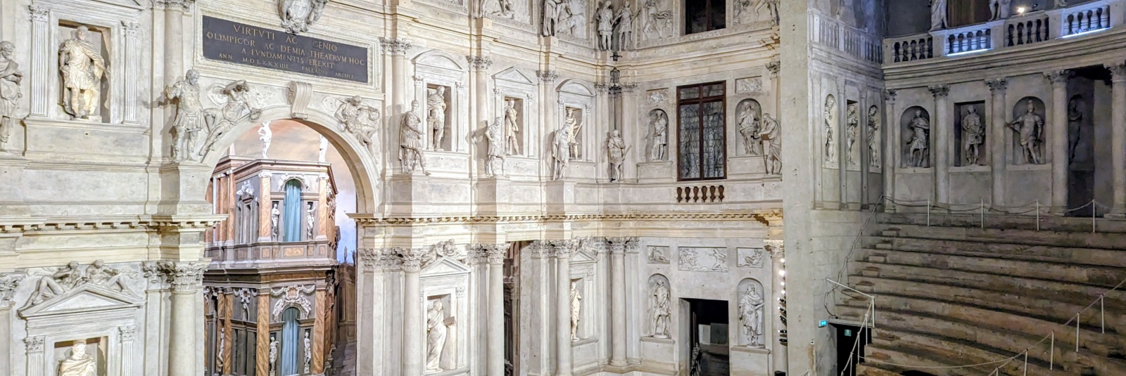 The Olympic Theatre (Teatro Olimpico) in Vicenza