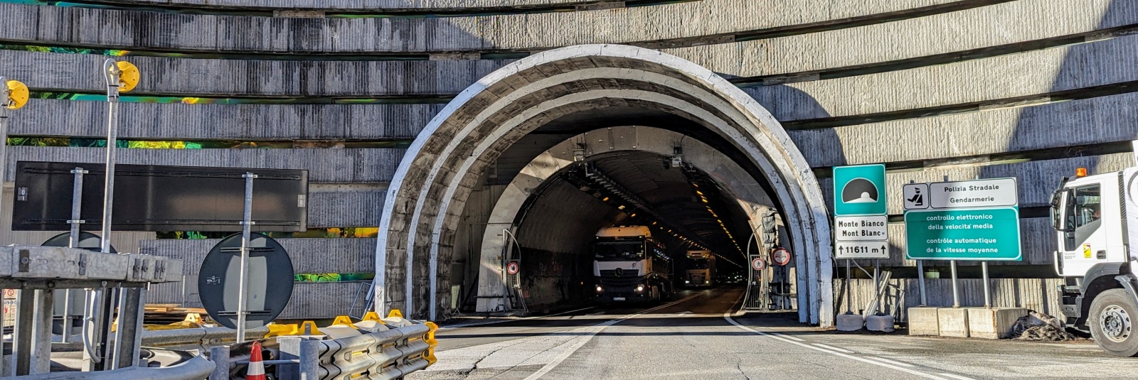 From Aosta Valley to Chamonix via the Mont Blanc Tunnel