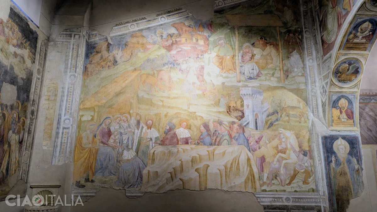 In the "Adoration of the Magi", the rulers of the Carrara family, as well as the founder of the chapel, also appear.