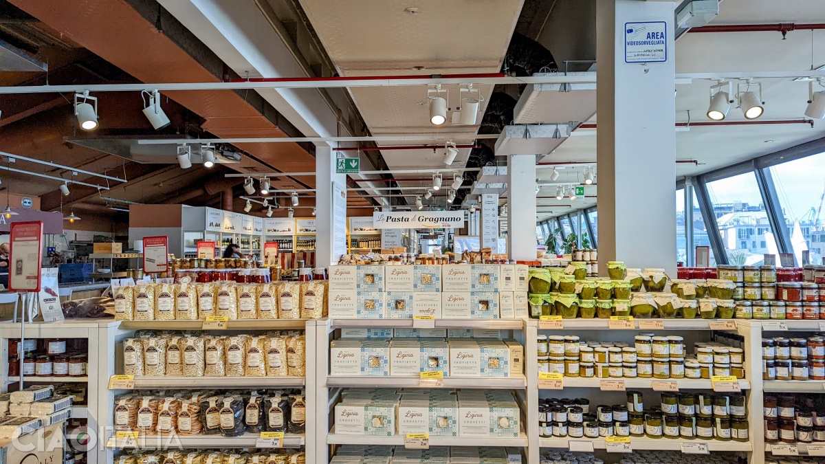 Indulge yourself in delicious local products at Eataly Genoa!