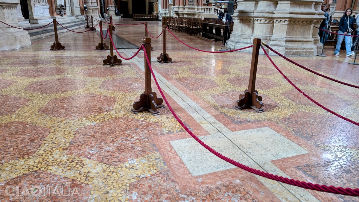 On the floor of the San Petronio Church is marked the longest indoor meridian in the world.