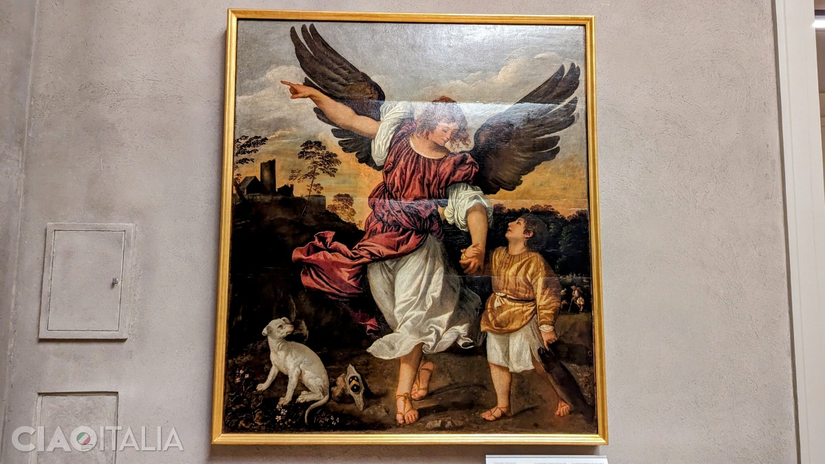 Titian - "Archangel Raphael and Tobias"