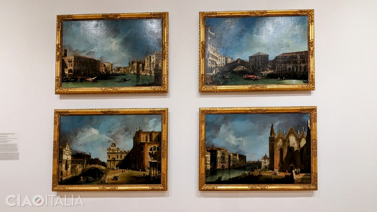 Venice in Canaletto’s paintings (1720s)