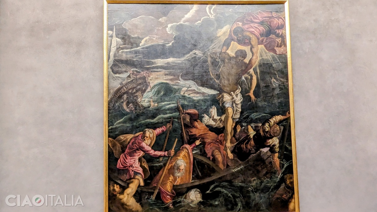 Tintoretto - "Saint Mark Rescuing a Saracen from a Shipwreck"