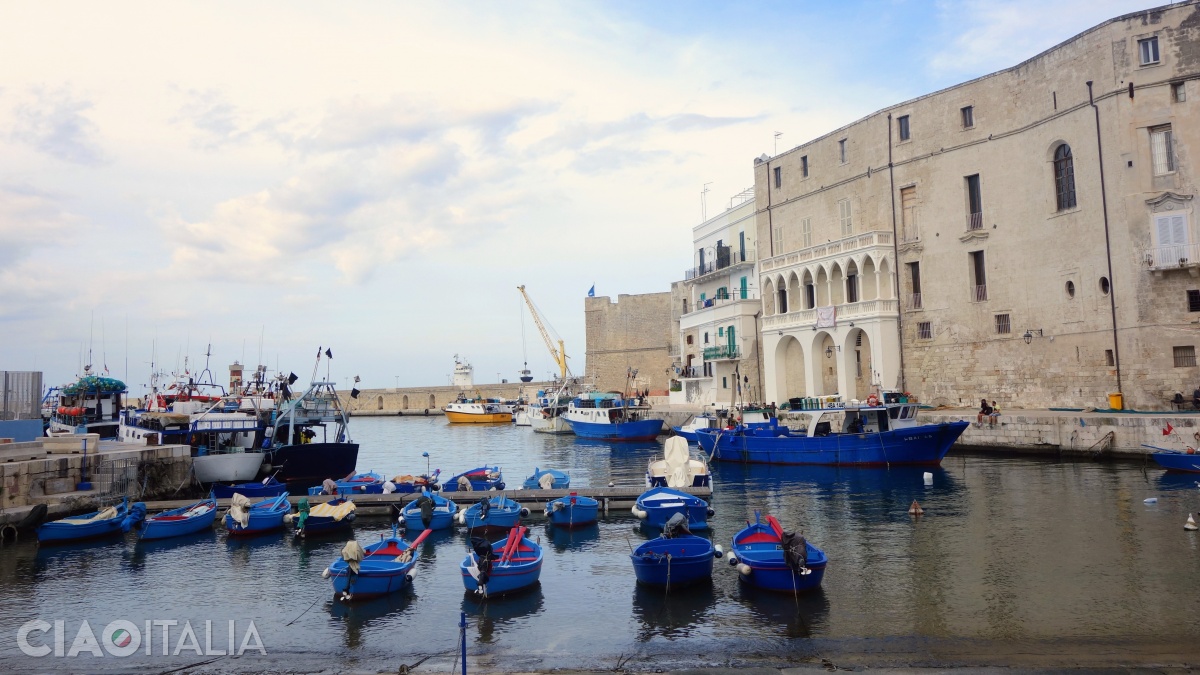 Palazzo Martinelli is a historic building in the old harbor area.