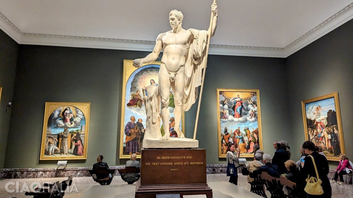 Antonio Canova - Napoleon represented as the God Mars (1808)