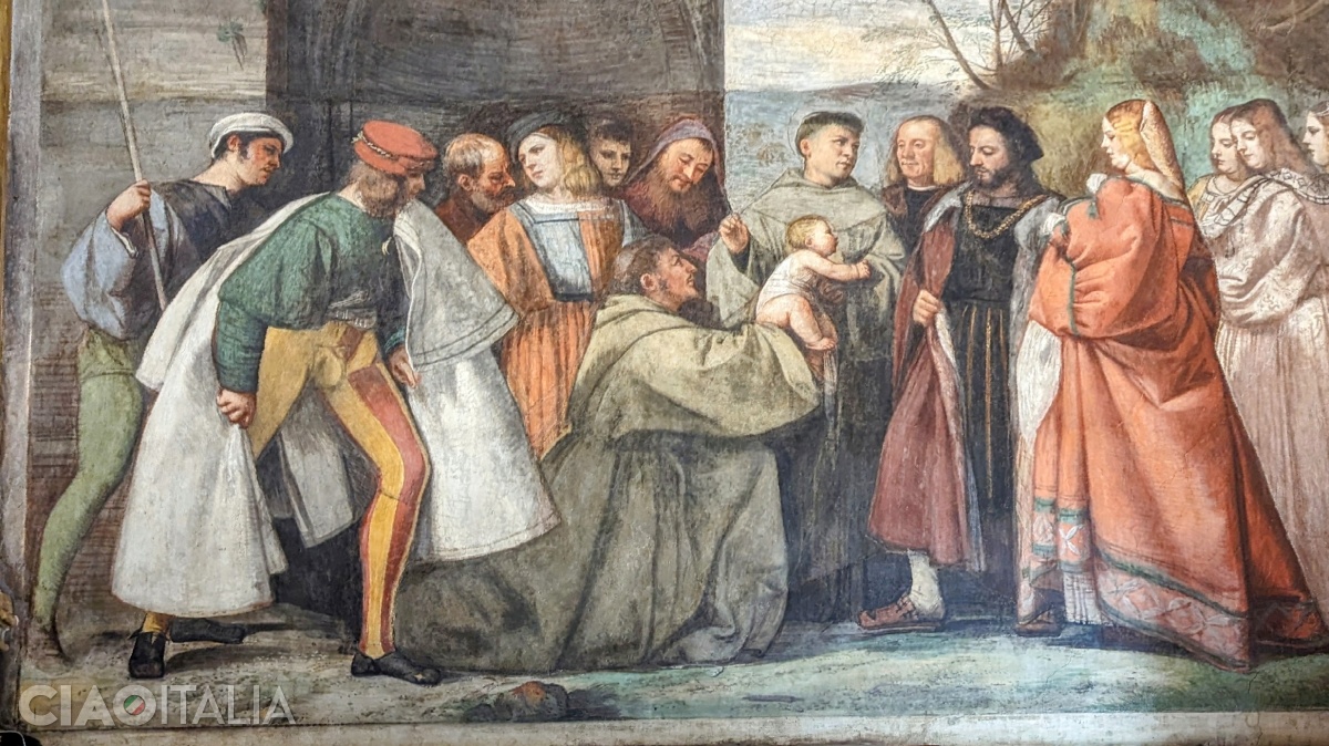 Titian - "Saint Anthony Makes a Newborn Speak" (1511)