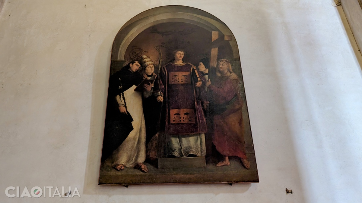 Palma il Vecchio - "Saint Vincent Martyr" (right wall of the Vendramin Chapel)