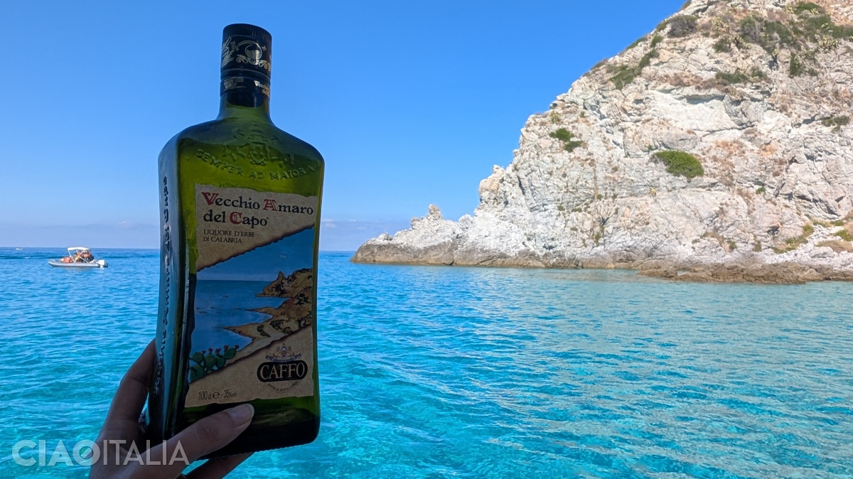 Vecchio Amaro del Capo at Capo Vaticano
