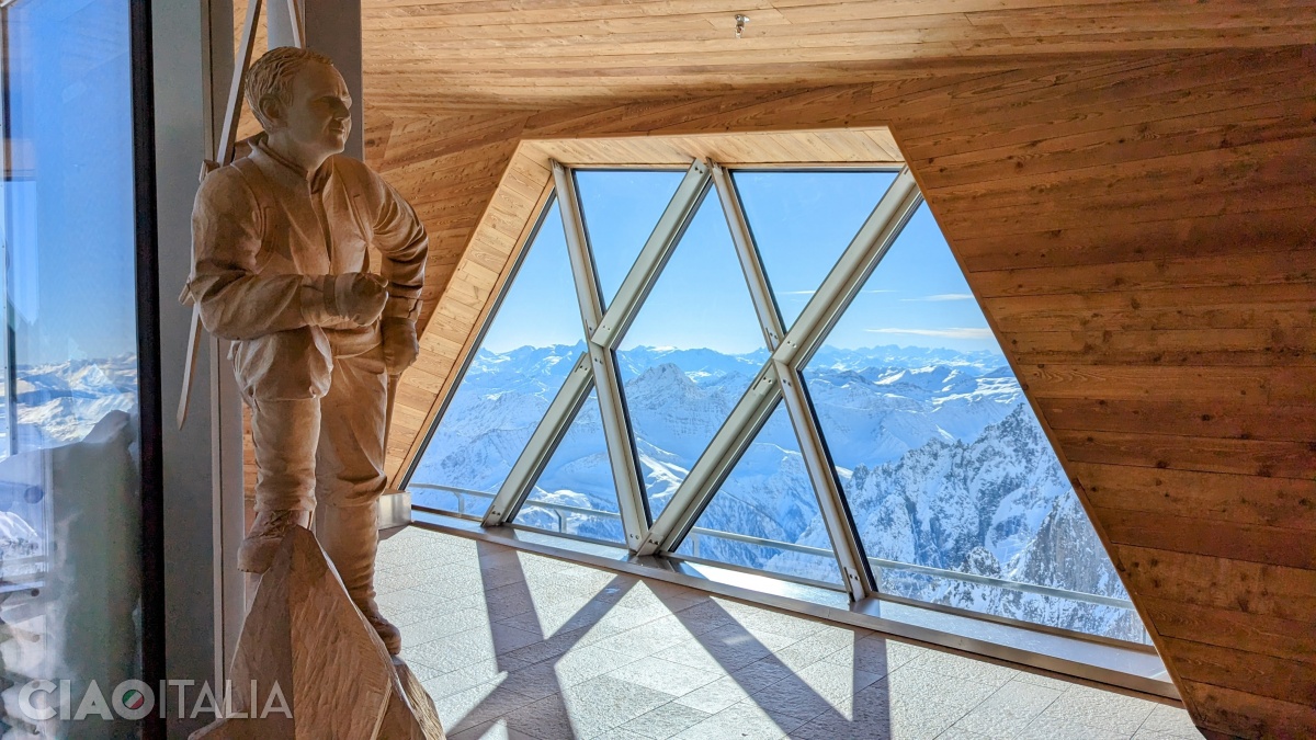 The Punta Helbronner station