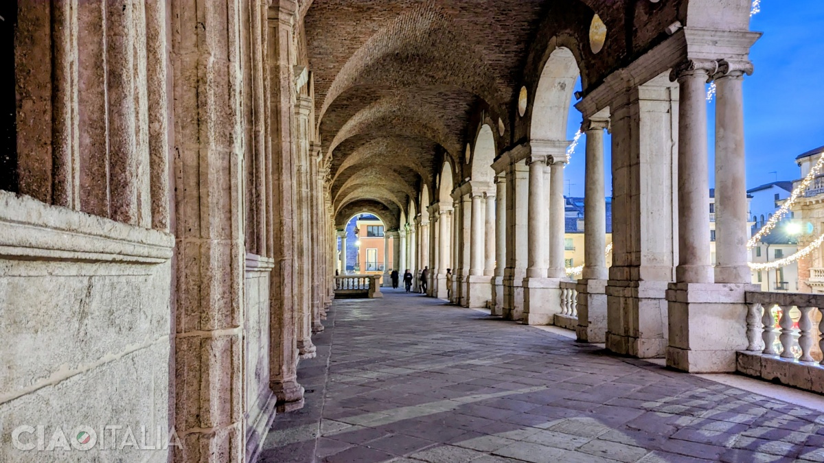 The upper Loggia