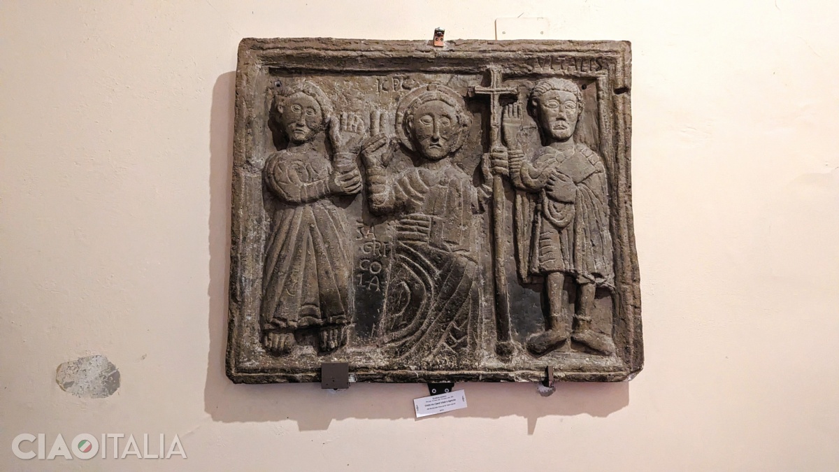 Christ between Saints Vitale and Agricola