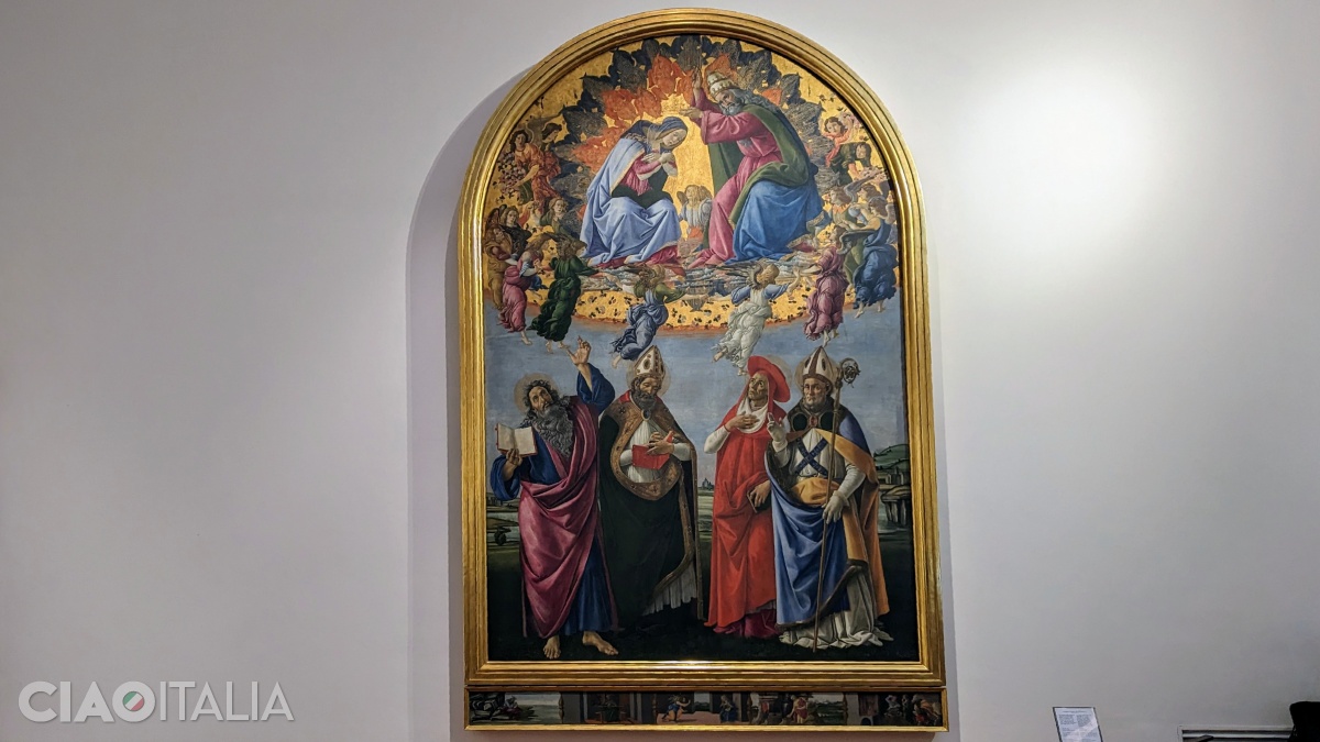 Botticelli - "The Coronation of the Virgin" (1488–1490)