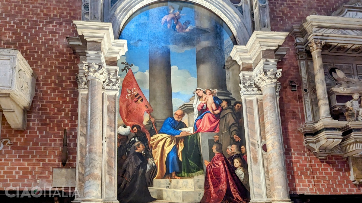 Titian - "Madonna di Ca' Pesaro"