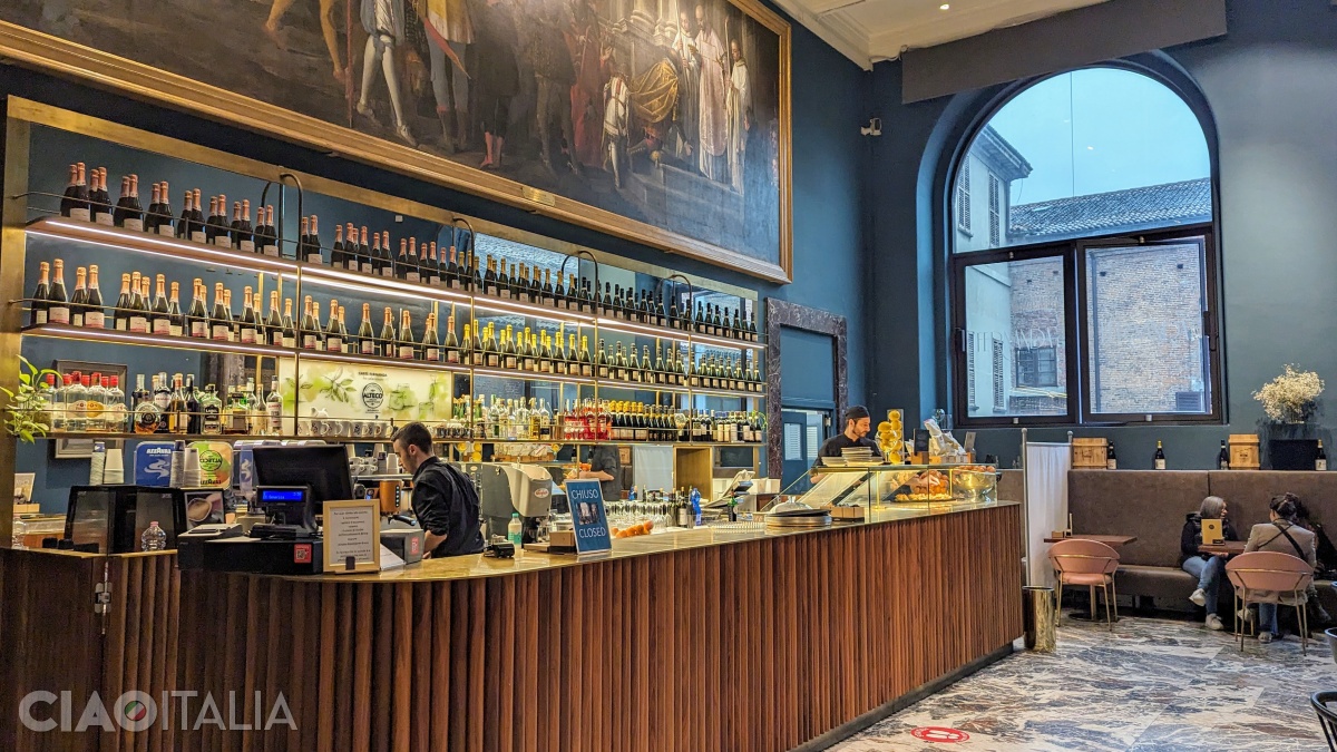 Caffè Fernanda is the café of the Pinacoteca di Brera (it can also be accessed from outside the museum).