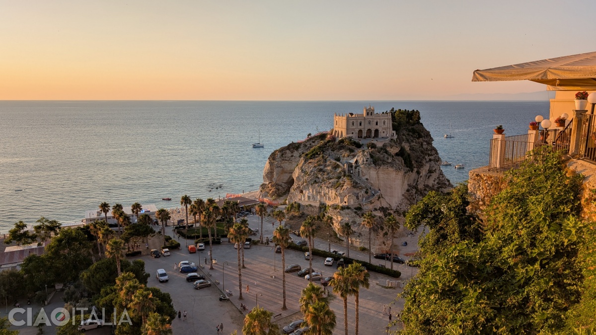 View of the Church of Santa Maria dell'Isola