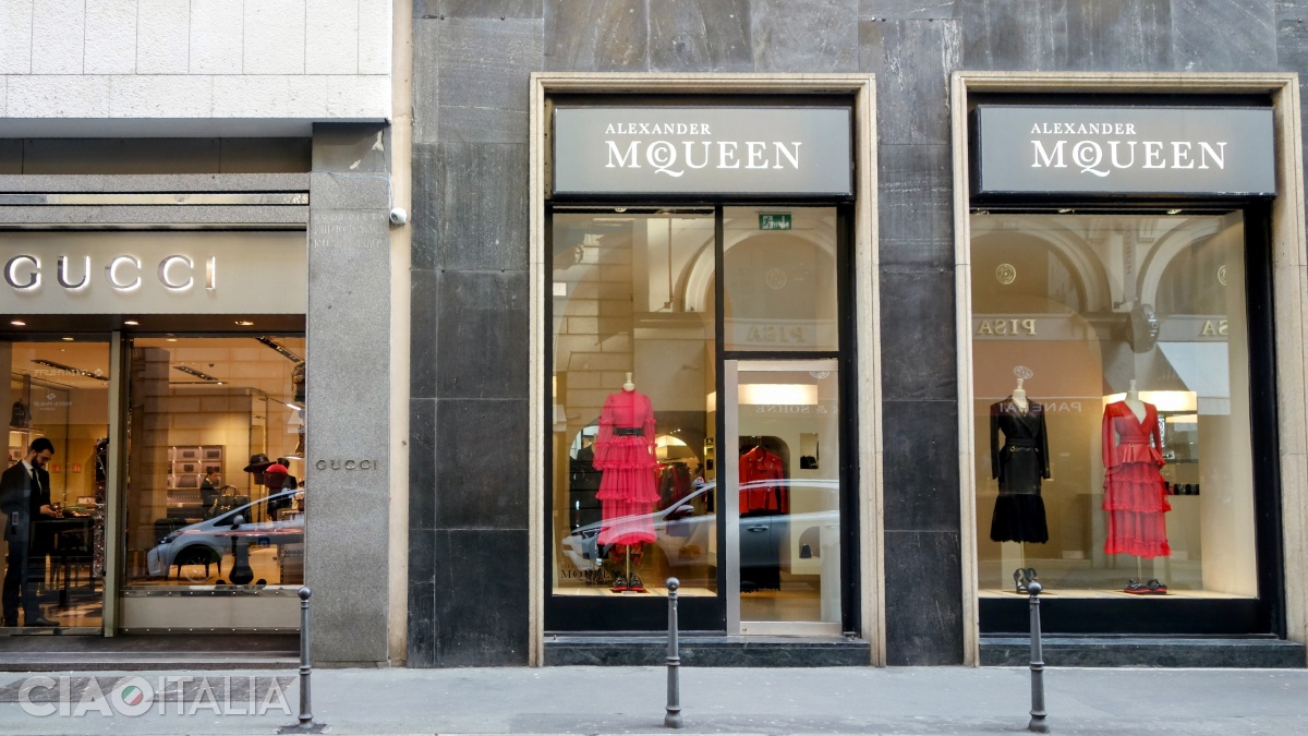 Via Monte Napoleone in Milan is among the most expensive shopping streets in the world.