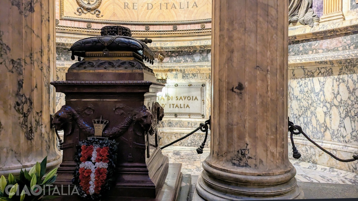 The tomb of King Umberto I