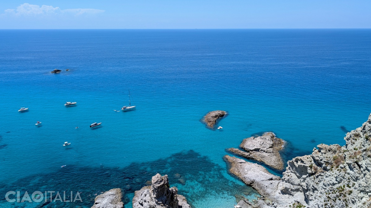 The "Coast of the Gods" in the Capo Vaticano area