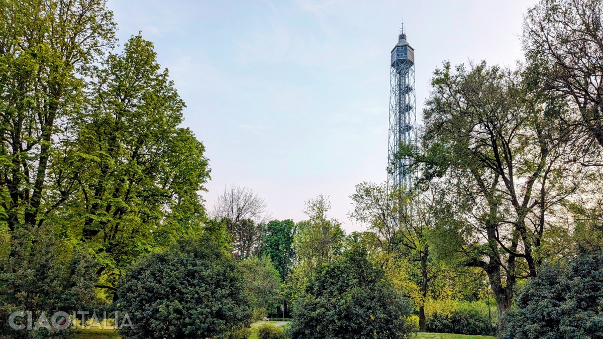 Another place from where you can see Milan from above is Torre Branca