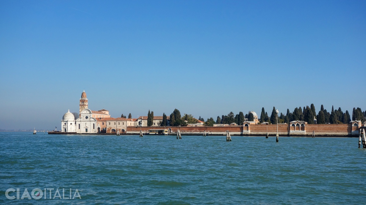 San Michele Island is Venice's cemetery.