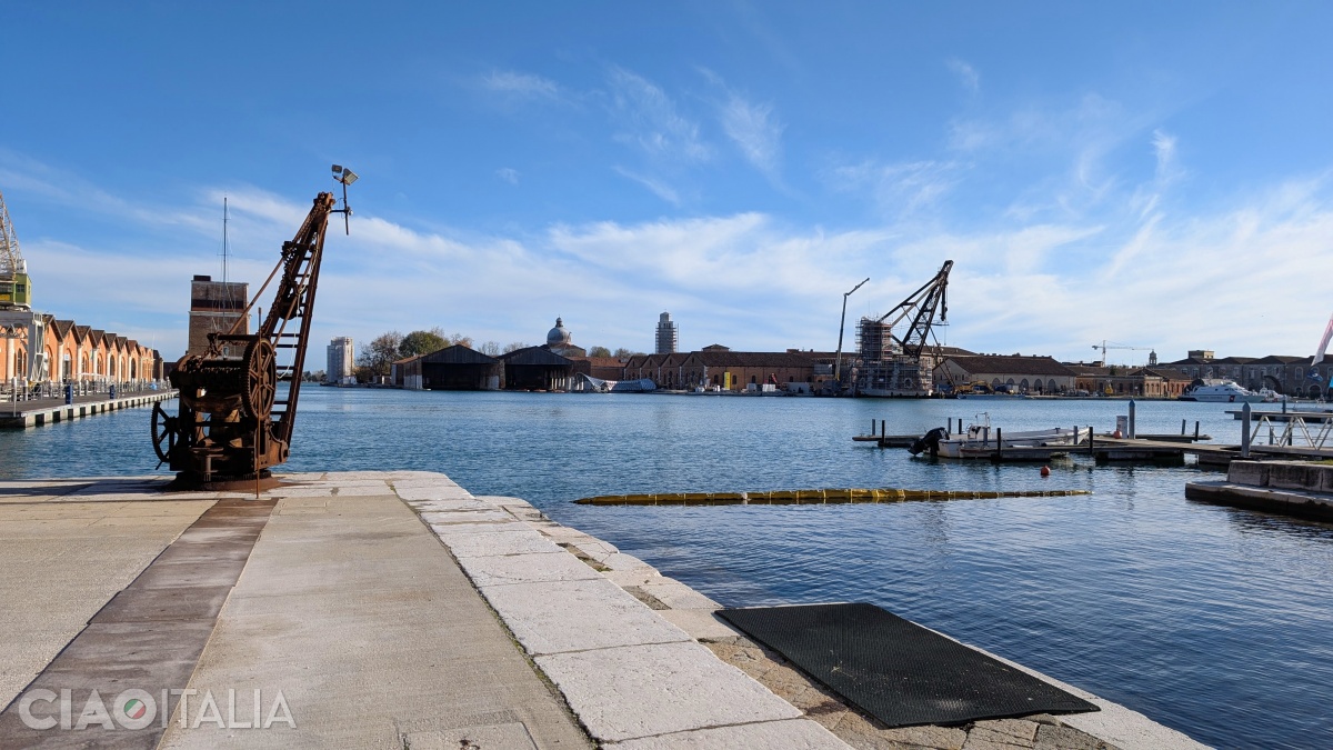 The Arsenal of Venice preserves monuments of industrial architecture.