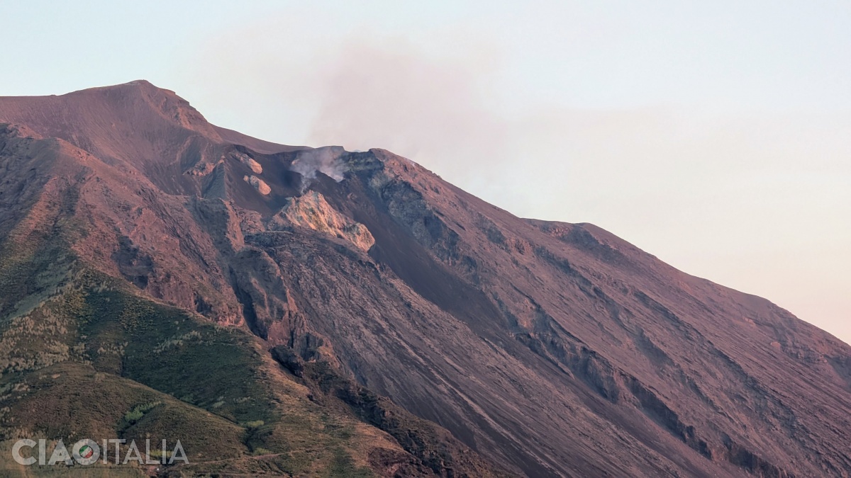 The Sciara del Fuoco area