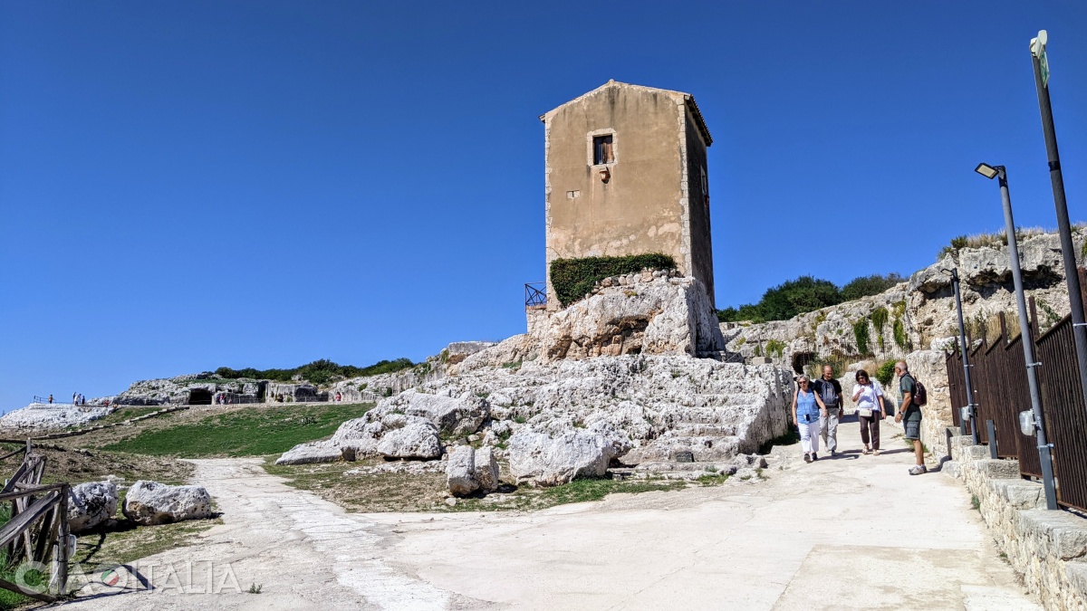 Above the theatre stands the building of an 18th-century mill.