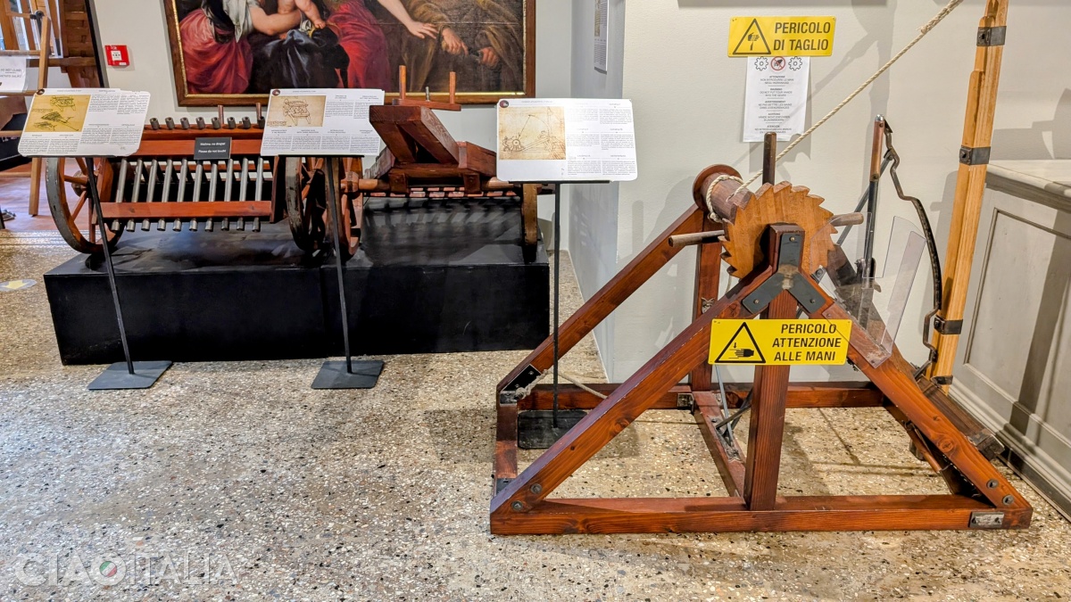 Machine gun and catapult