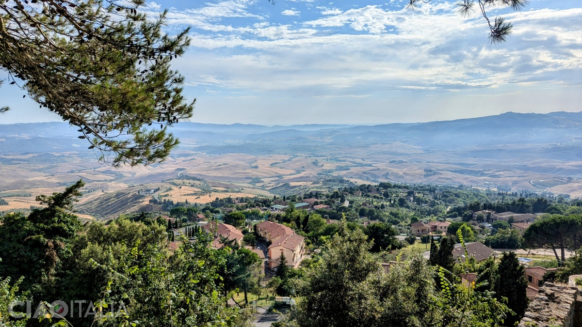 View of the Val di Cecina