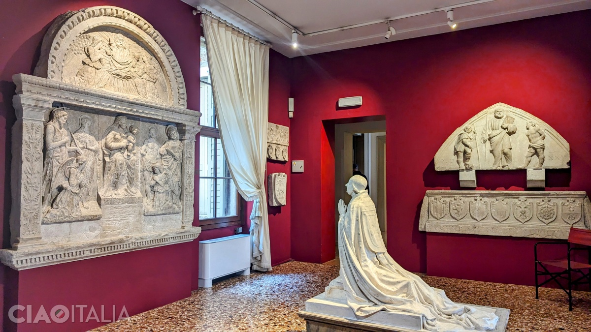 The model for the statue of Pope Pius VI