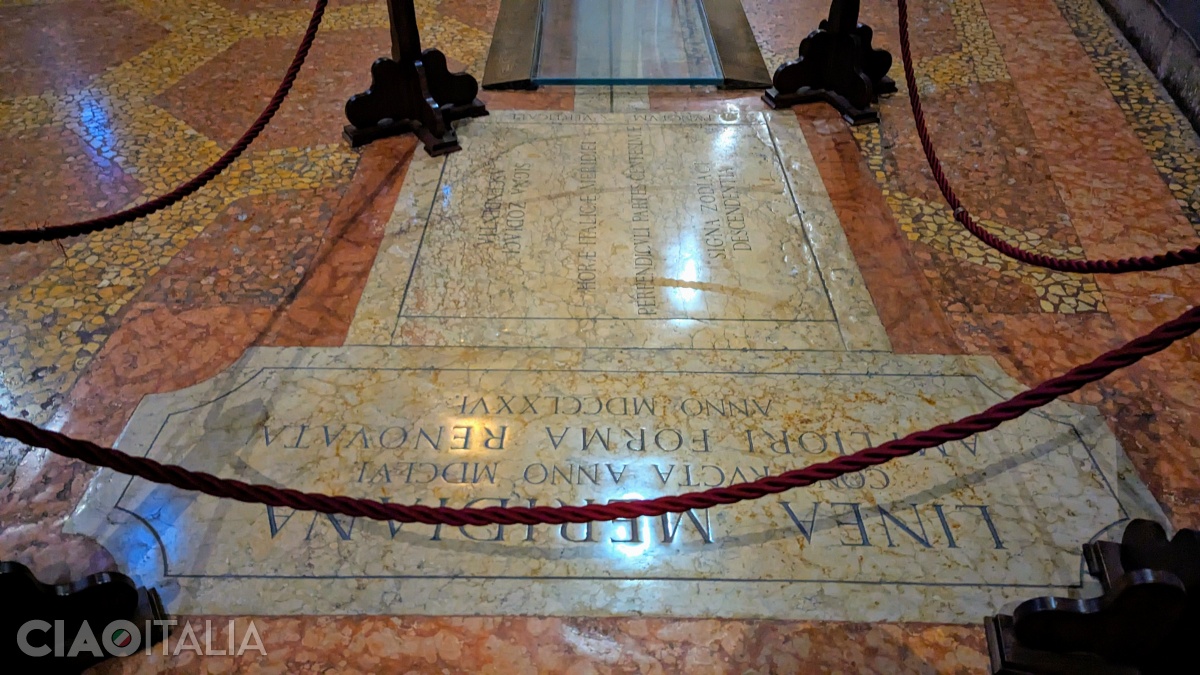 Cassini's meridian line