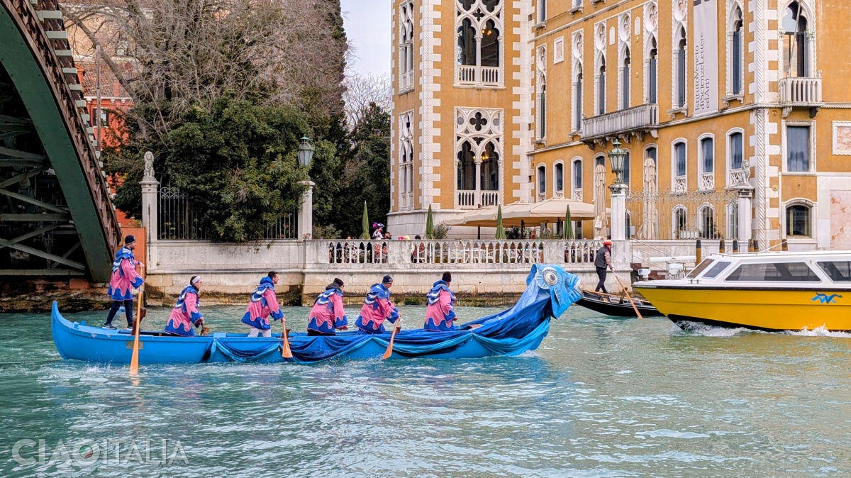 Traditional boats are decorated in various ways.