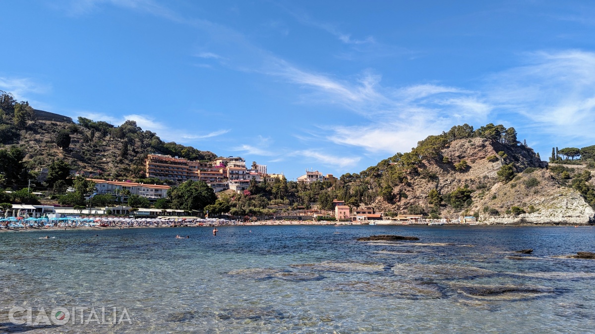 The water is very beautiful and clear, but you will need aqua shoes.