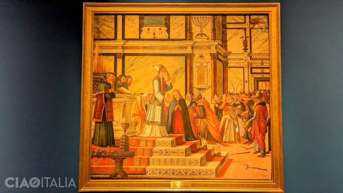 Vittore Carpaccio - "The Marriage of the Virgin" (1502-1505)