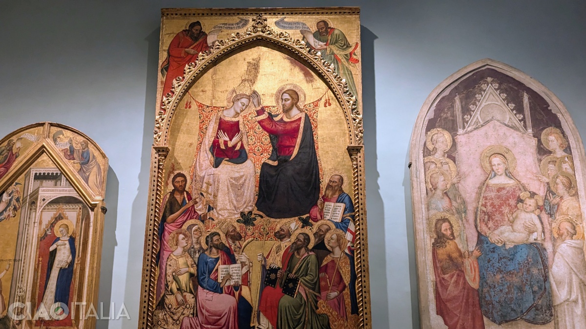 Jacopo di Cione - "The Coronation of the Virgin" (1372-1373)