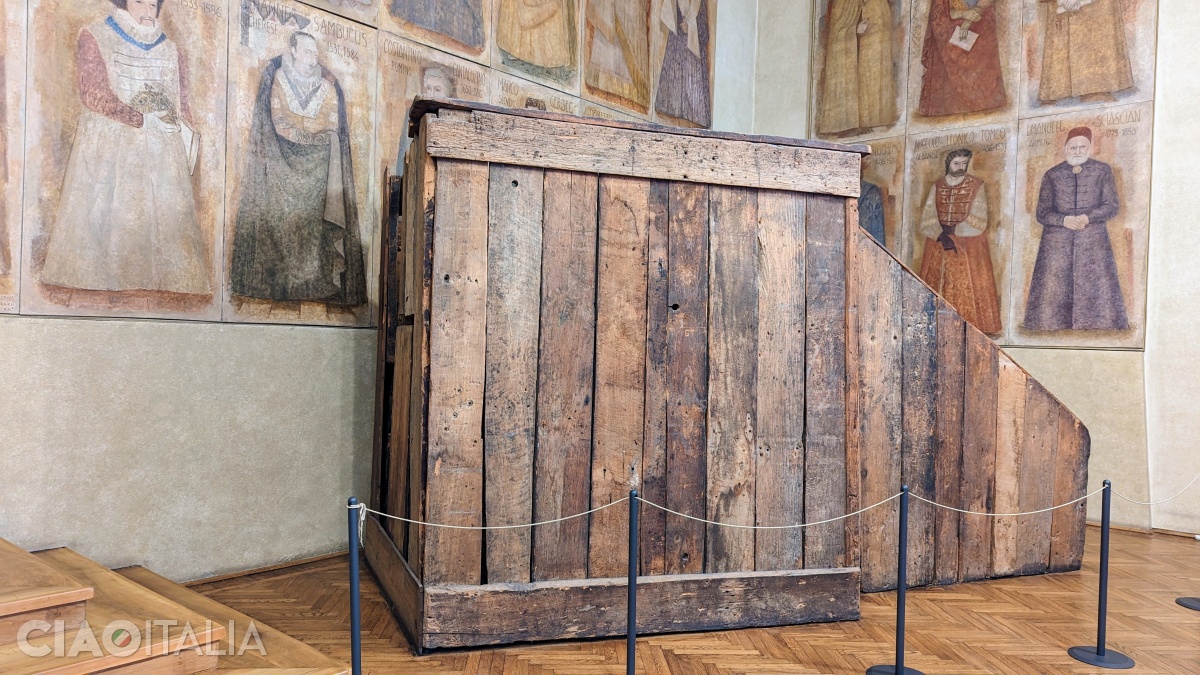 Galileo Galilei's desk