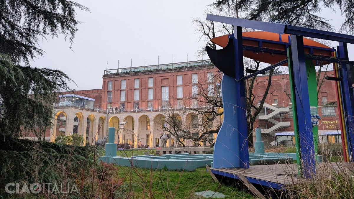 The Milan Design Museum is housed inside the Palazzo dell'Arte.
