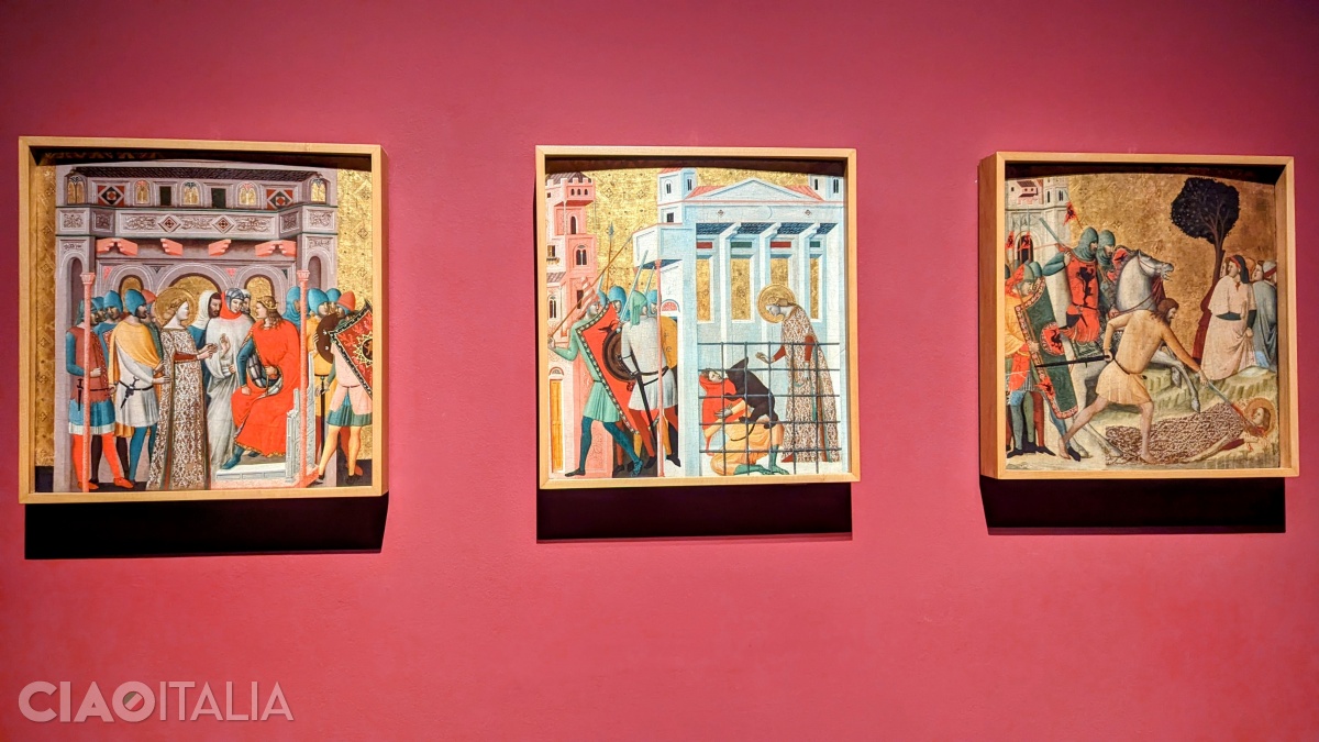 Giovanni Baronzio - "The Stories of Saint Colomba" (circa 1345-1350)