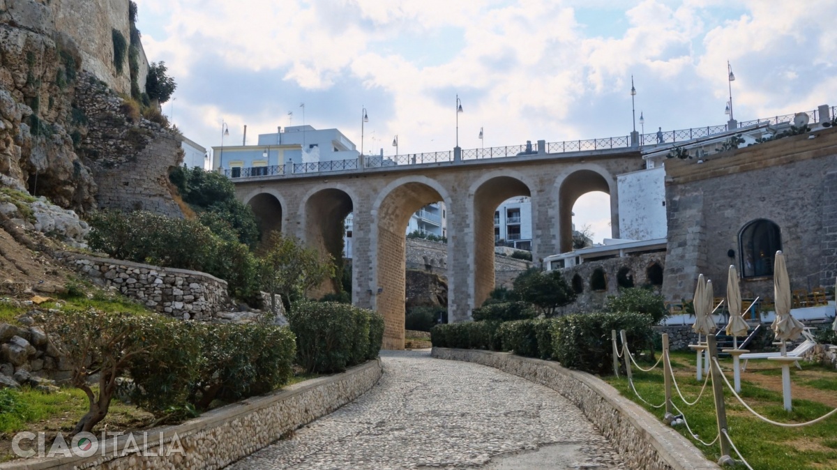 The bridge was built in the 19th century.