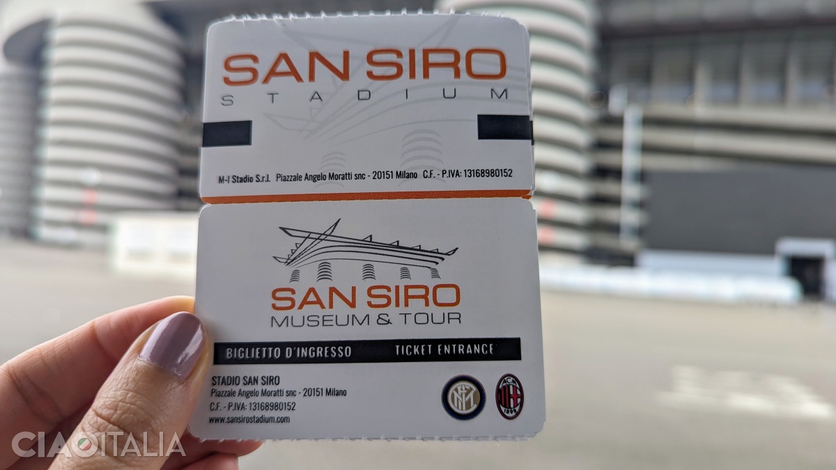 If you book the visit to San Siro from experience websites, first go to the ticket office from the stadium to collect your tickets.