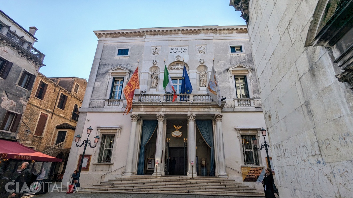 La Fenice Theatre is located in Campo San Fantin.