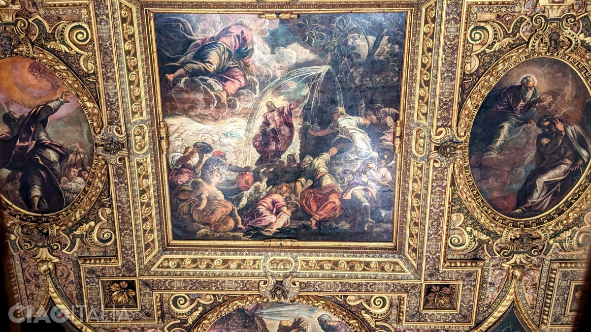 "Moses Drawing Water from the Rock"