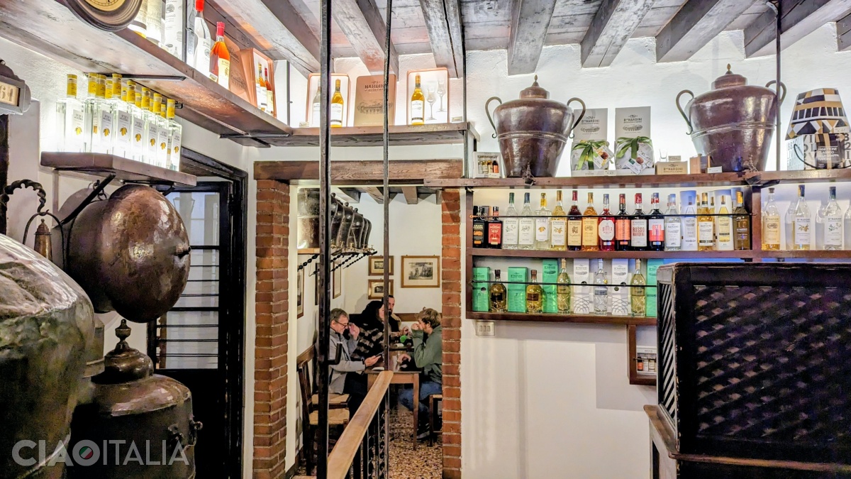 Grapperia Nardini is the oldest distillery in Italy.