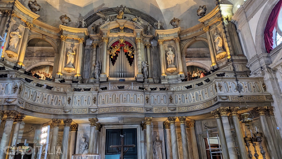 The organ of the San Rocco Church